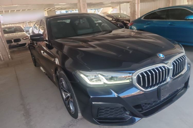 Used BMW 5 Series 2022 Restyled 525Li M Sport Package Front Right 45 Deg