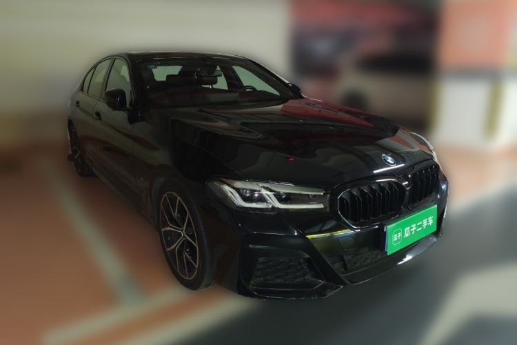 Used BMW 5 Series 2022 Second Facelift 530i M Sport Package Front Right 45 Deg