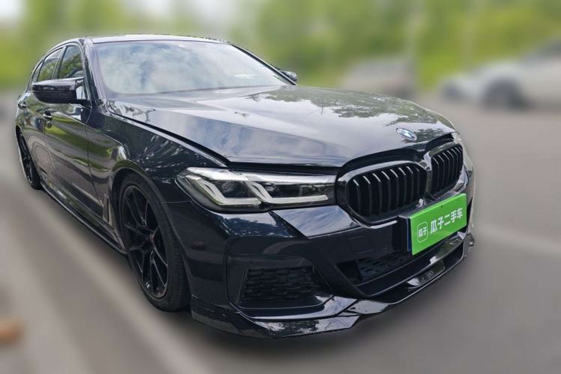 Used BMW 5 Series 2022 Updated 530Li Leading Edition Luxury Package Front Right 45 Deg
