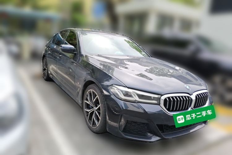 Used BMW 5 Series 2022 530i M Sport Package Front Right 45 Deg