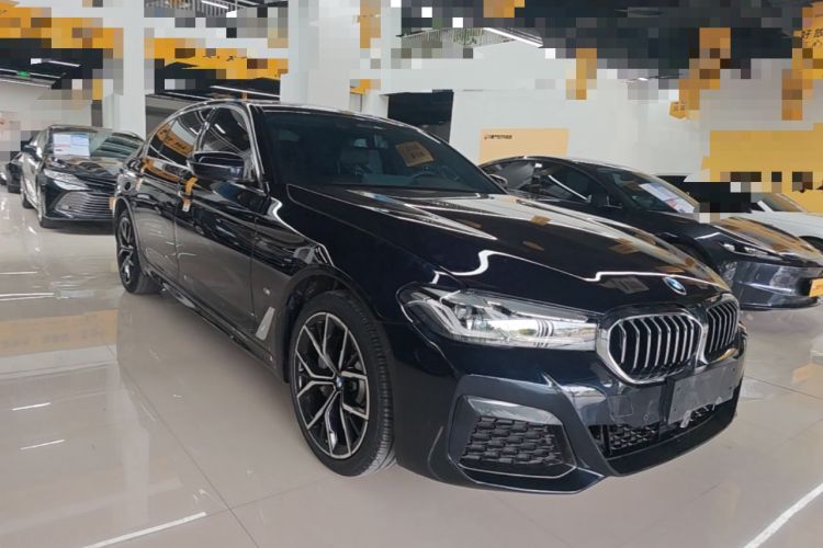 Used BMW 5 Series 2022 530Li Executive M Sport Package Front Right 45 Deg