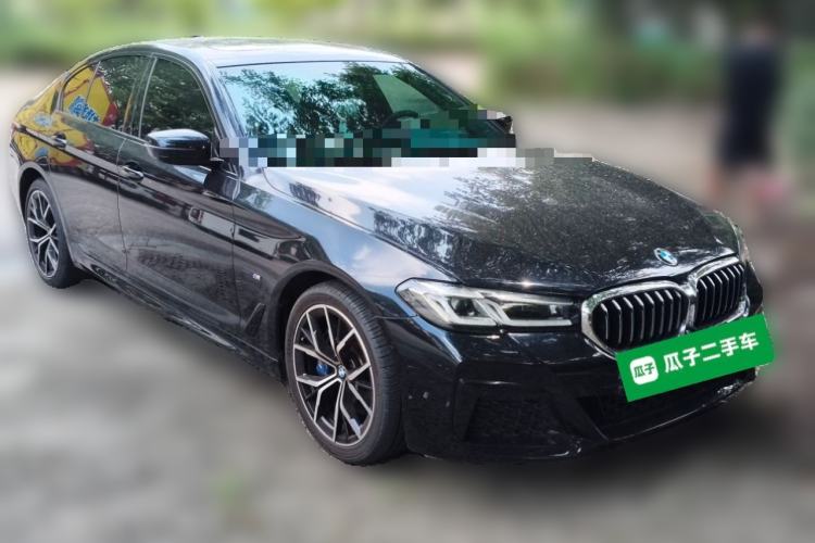 Used BMW 5 Series 2022 Second Facelift 530i M Sport Package Front Right 45 Deg