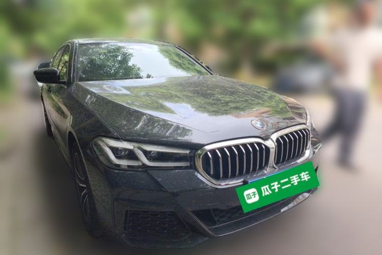 Used BMW 5 Series 2022 Restyled 525Li M Sport Package Front Right 45 Deg