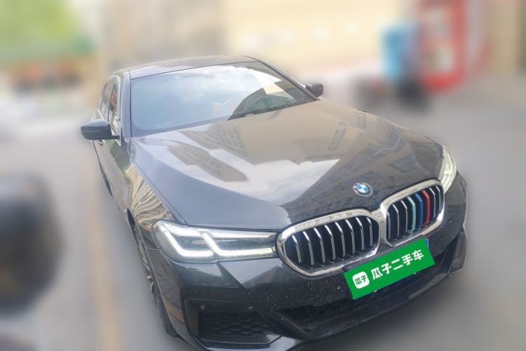 Used BMW 5 Series 2022 Second Facelift 530Li xDrive M Sport Package Front Right 45 Deg