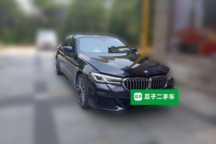 Used BMW 5 Series 2022 Second Facelift 530Li xDrive M Sport Package Front Right 45 Deg