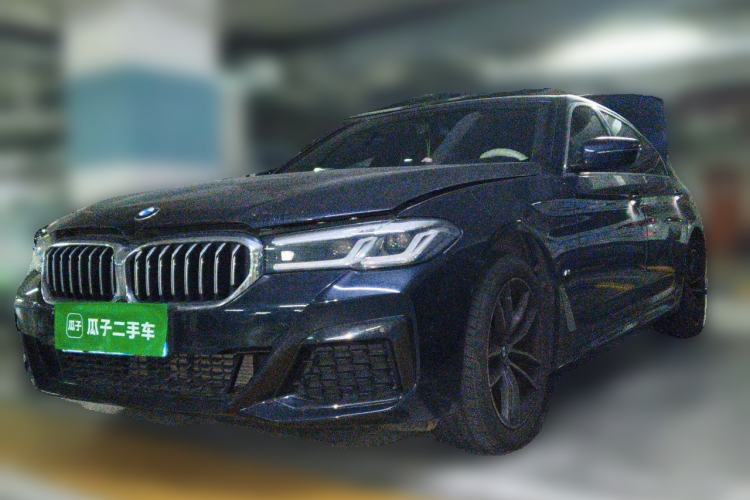 Used BMW 5 Series 2022 Second Facelift 525Li M Sport Package Guazi used car, China used car export, Used car for sale, Used cars, Cheapest cars for sale