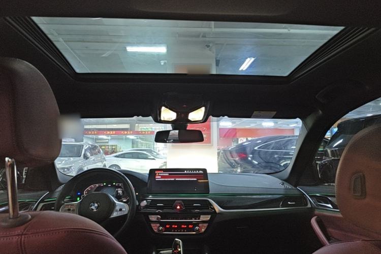 Used BMW 5 Series 2022 Second Facelift 525Li M Sport Package Headliner
