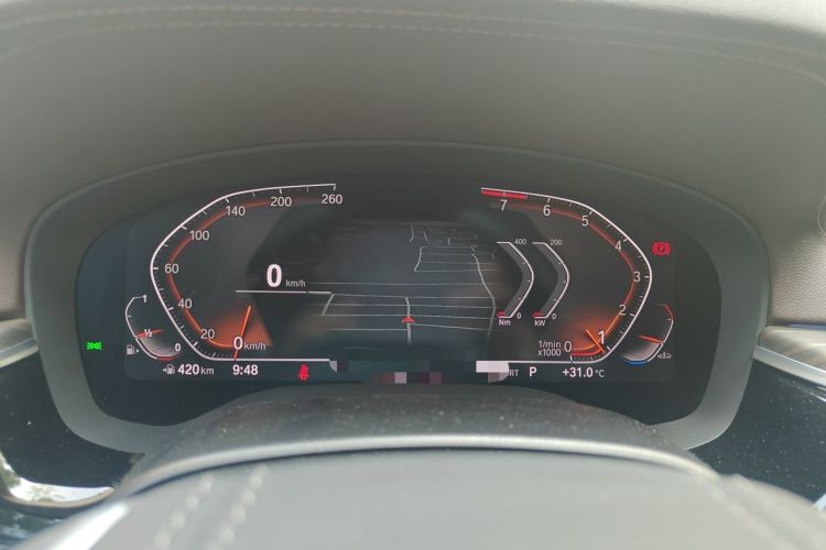 Used BMW 5 Series 2022 Updated 530Li Leading Edition Luxury Package Instrument Cluster