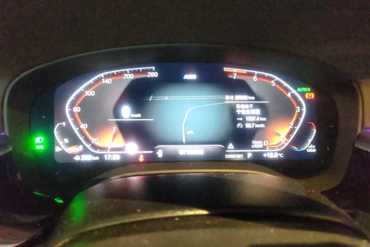 Used BMW 5 Series 2022 Revised Version 3 530Li Luxury Edition M Sport Package Instrument Cluster