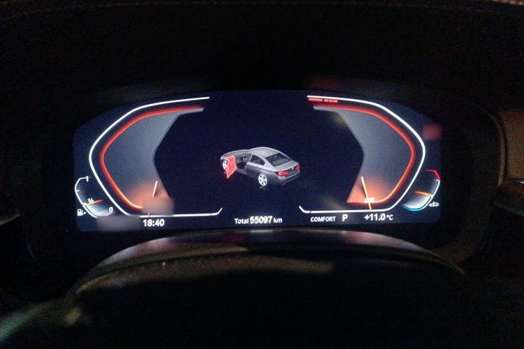 Used BMW 5 Series 2022 Updated 530Li Leading Edition Luxury Package Instrument Cluster