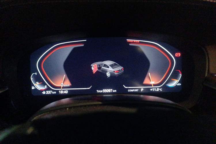 Used BMW 5 Series 2022 Updated 530Li Leading Edition Luxury Package Instrument Cluster