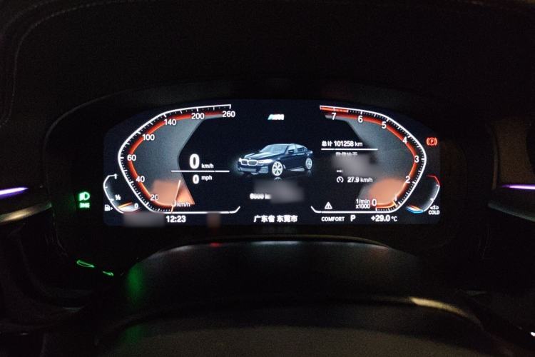 Used BMW 5 Series 2022 Restyled 530Li Leading Edition M Sport Package Instrument Cluster