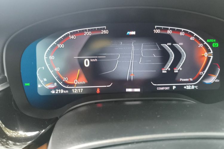 Used BMW 5 Series 2022 Second Facelift 530i M Sport Package Instrument Cluster