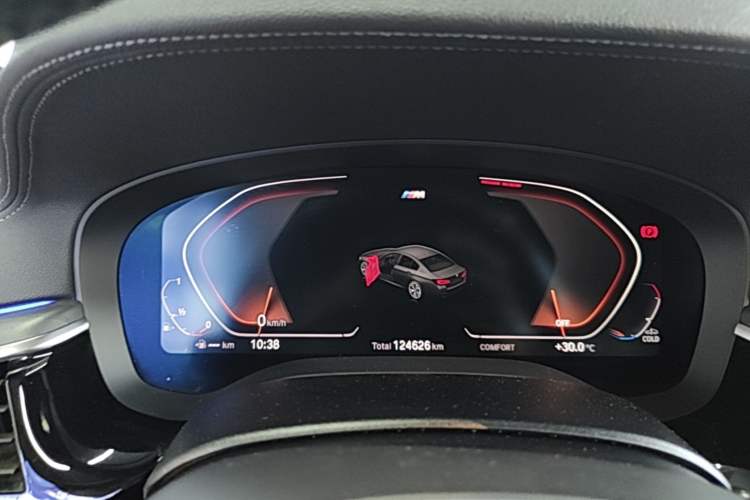 Used BMW 5 Series 2022 Restyled 530Li Leading Edition M Sport Package Instrument Cluster