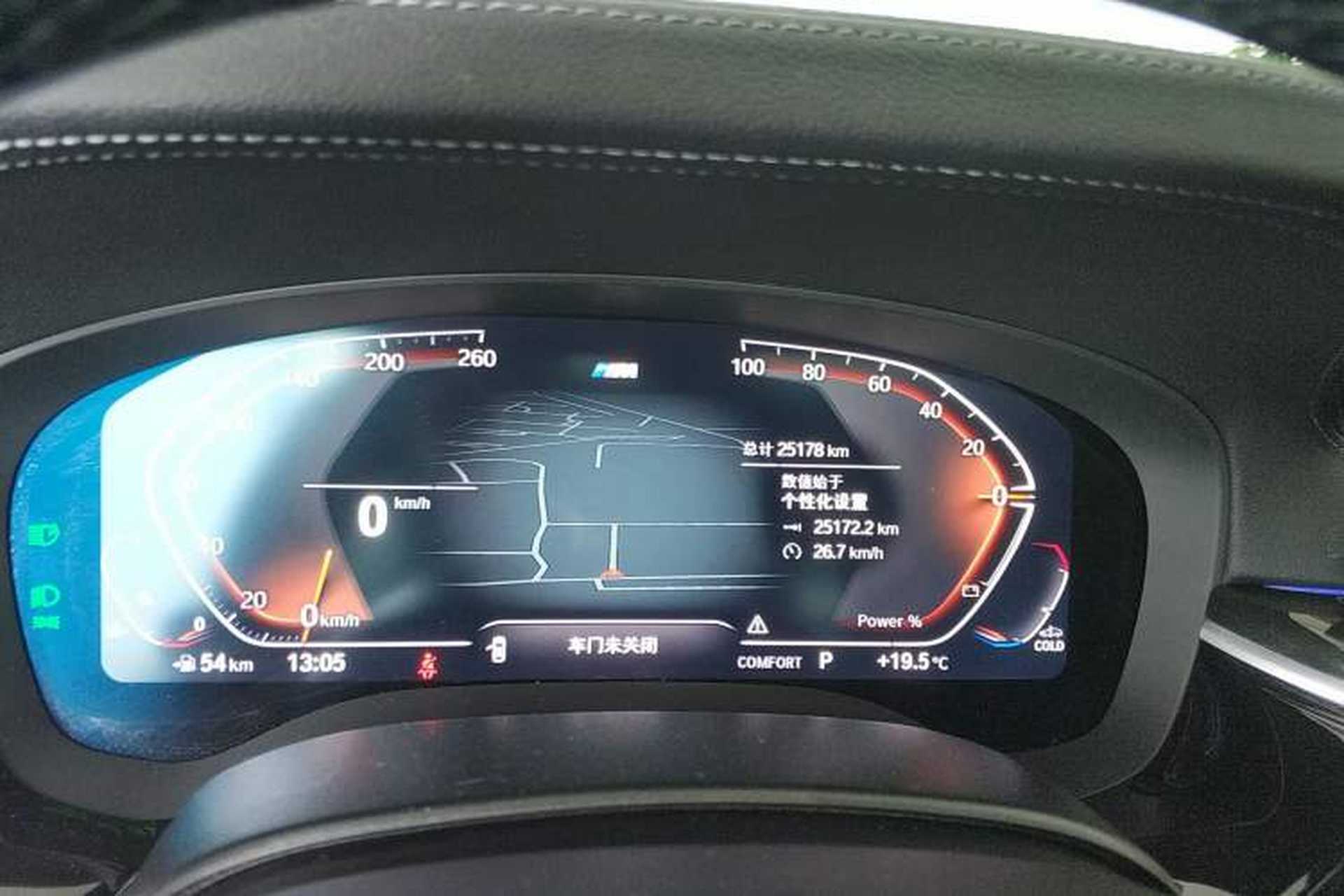 Used BMW 5 Series 2022 Second Facelift 525Li M Sport Package Instrument Cluster