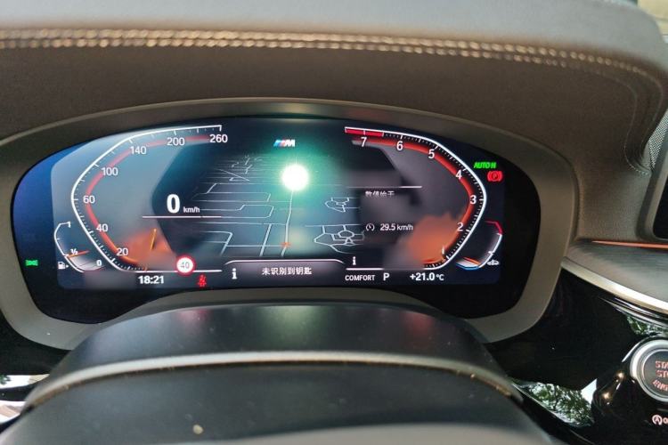 Used BMW 5 Series 2022 Second Facelift 530Li Luxury Version M Sport Package Instrument Cluster