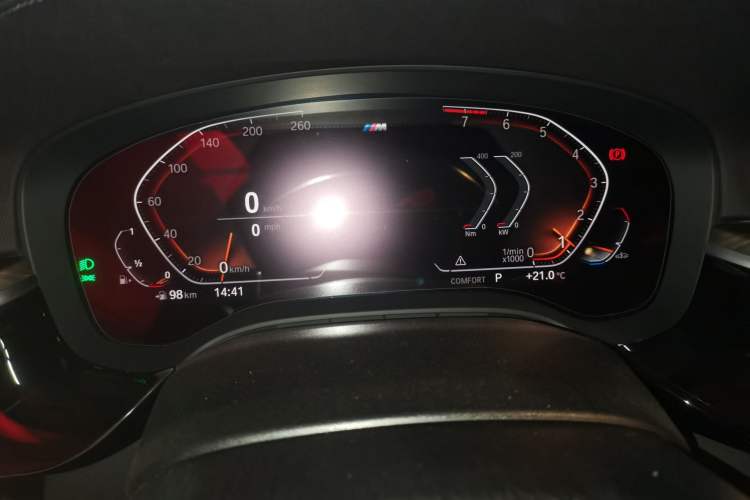 Used BMW 5 Series 2022 Restyled 530Li Leading Edition M Sport Package Instrument Cluster