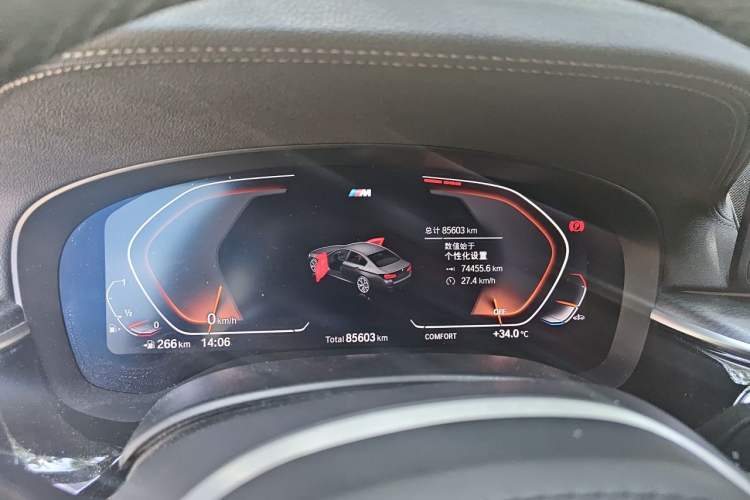 Used BMW 5 Series 2022 525i M Sport Package Instrument Cluster