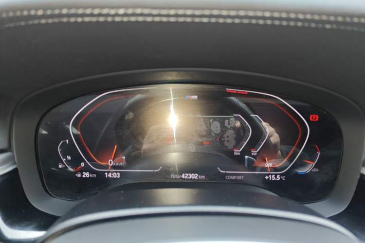 Used BMW 5 Series 2022 Second Facelift 530Li Leading Edition M Sport Package Instrument Cluster