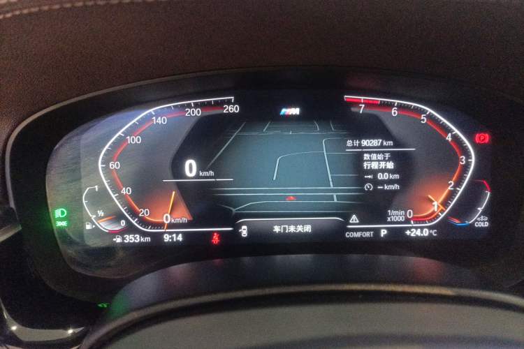 Used BMW 5 Series 2022 Second Facelift 530Li Leading Edition M Sport Package Instrument Cluster