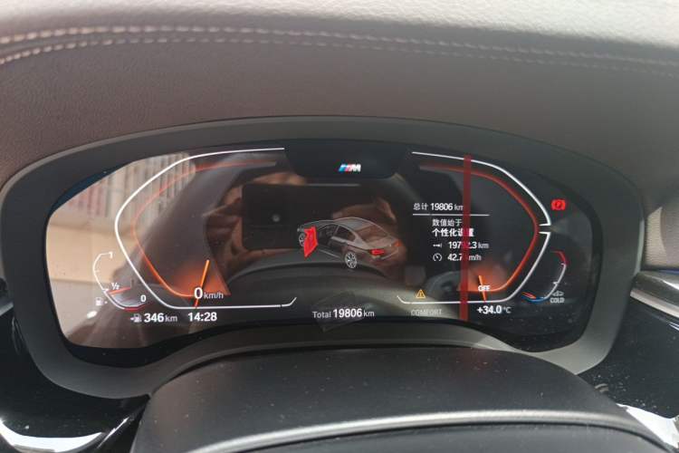Used BMW 5 Series 2022 Second Facelift 525Li M Sport Package Instrument Cluster