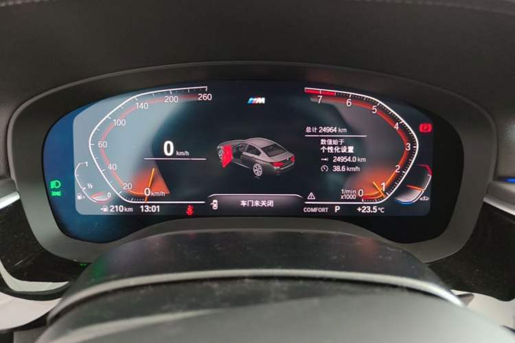 Used BMW 5 Series 2022 Second Facelift 530Li xDrive M Sport Package Instrument Cluster