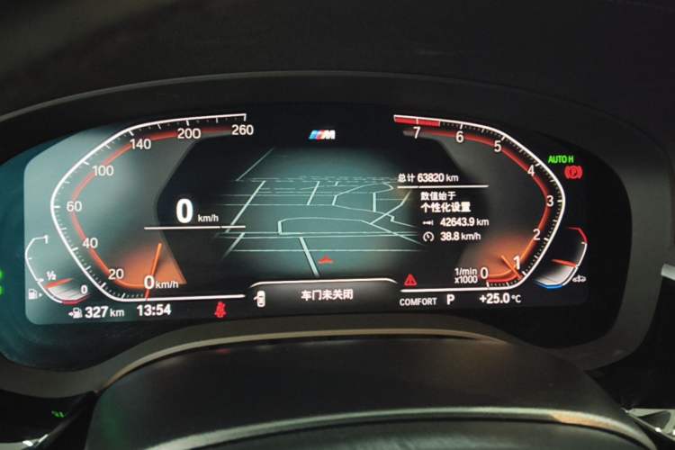 Used BMW 5 Series 2022 Restyled 530Li Leading Edition M Sport Package Instrument Cluster