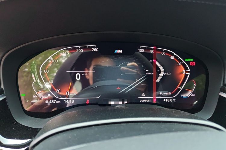 Used BMW 5 Series 2022 Second Facelift 525Li M Sport Package Instrument Cluster