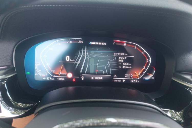 Used BMW 5 Series 2022 Restyled 540i Luxury Edition M Sport Package Instrument Cluster