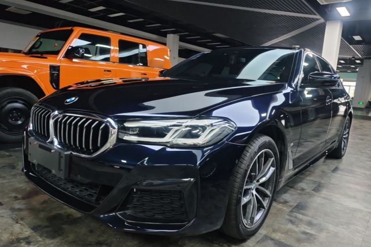 Used BMW 5 Series 2022 Second Facelift 525Li M Sport Package Guazi used car, China used car export, Used car for sale, Used BMW cars, Cheapest cars for sale