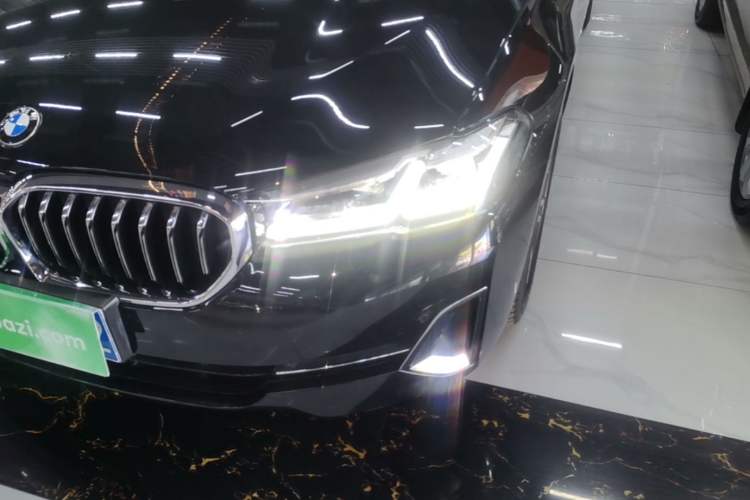 Used BMW 5 Series 2022 Second Facelift 530Li Leading Edition Luxury Package Left Front Headlight