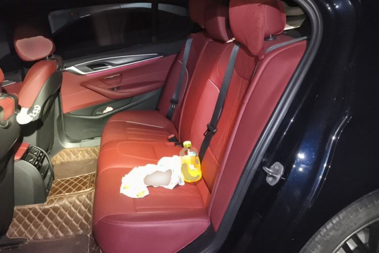 Used BMW 5 Series 2022 Second Facelift 530Li Leading Edition M Sport Package Left Rear Seat