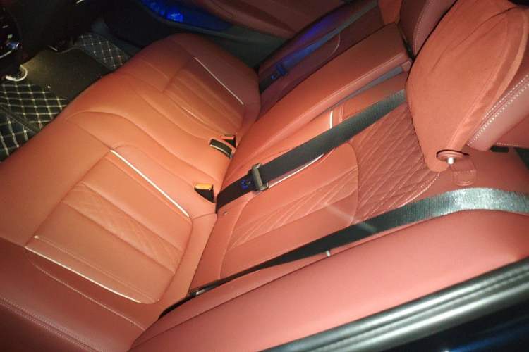 Used BMW 5 Series 2022 Second Facelift 530Li Luxury Version M Sport Package Left Rear Seat