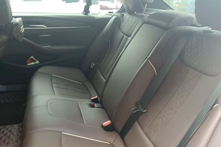 Used BMW 5 Series 2022 Second Facelift 530Li Leading Edition M Sport Package Left Rear Seat