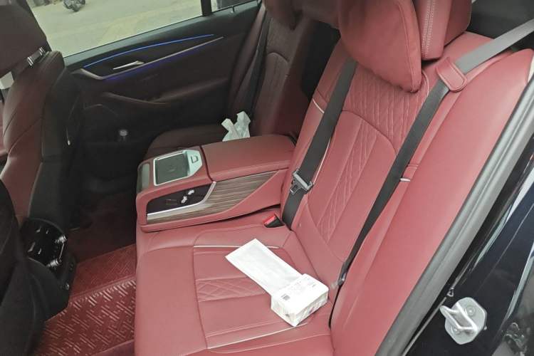 Used BMW 5 Series 2022 530Li Luxury Edition Premium Package Left Rear Seat