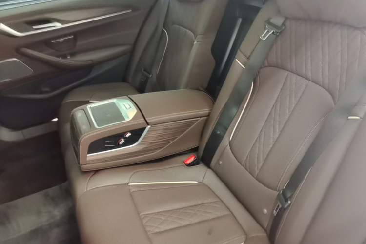 Used BMW 5 Series 2022 Second Facelift 530Li Luxury Edition Premium Package Left Rear Seat
