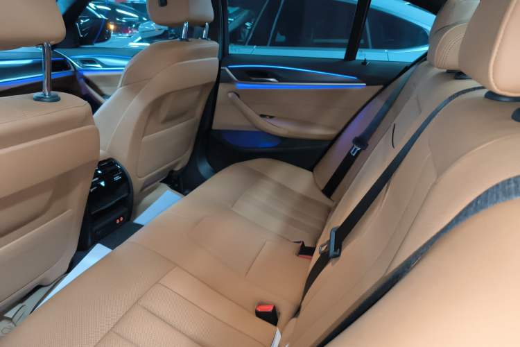 Used BMW 5 Series 2022 Second Facelift 525i M Sport Package Left Rear Seat