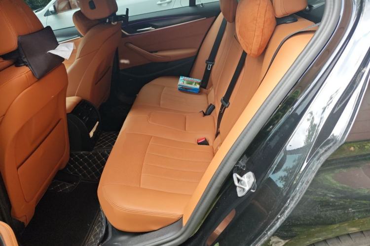 Used BMW 5 Series 2022 Second Facelift 525i M Sport Package Left Rear Seat