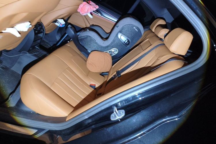 Used BMW 5 Series 2022 Second Facelift 525i M Sport Package Left Rear Seat