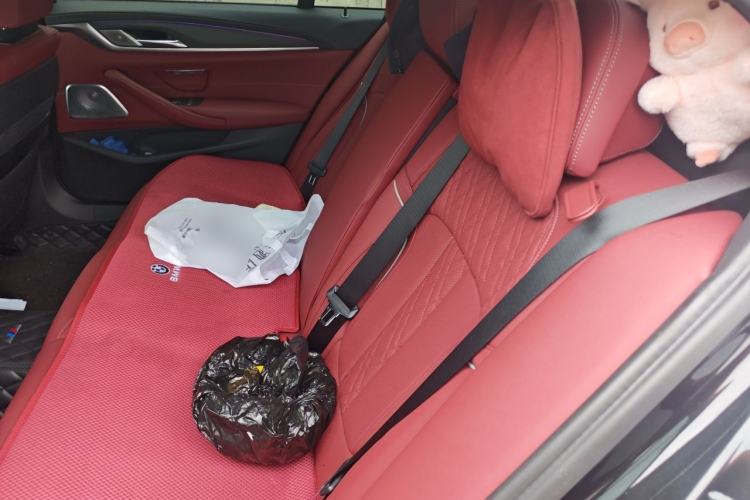 Used BMW 5 Series 2022 Second Facelift 530Li Luxury Version M Sport Package Left Rear Seat