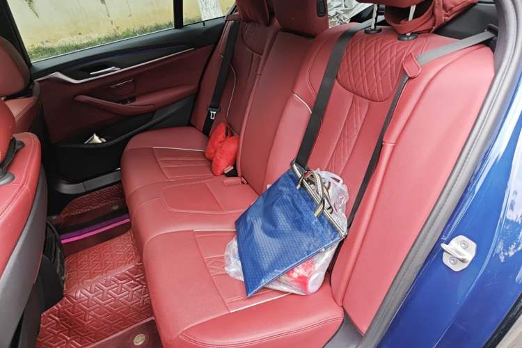 Used BMW 5 Series 2022 530Li Leading Model M Sport Package Left Rear Seat