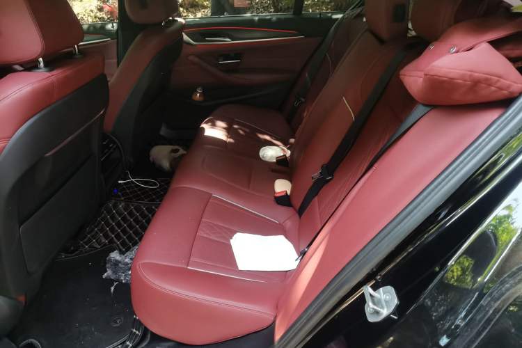 Used BMW 5 Series 2022 Restyled 530Li Leading Edition M Sport Package Left Rear Seat