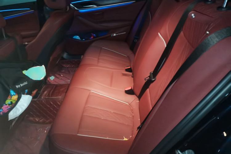 Used BMW 5 Series 2022 Restyled 530Li Leading Edition M Sport Package Left Rear Seat