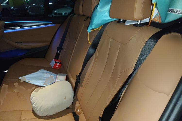 Used BMW 5 Series 2022 Second Facelift 525i M Sport Package Left Rear Seat