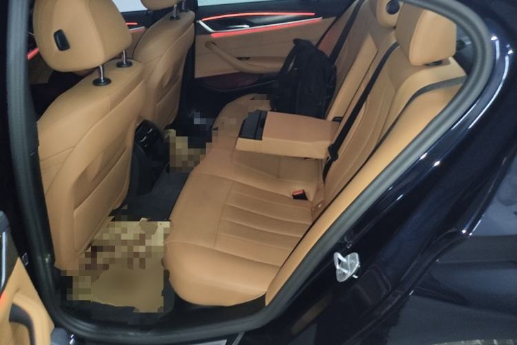 Used BMW 5 Series 2022 Second Facelift 525i M Sport Package Left Rear Seat