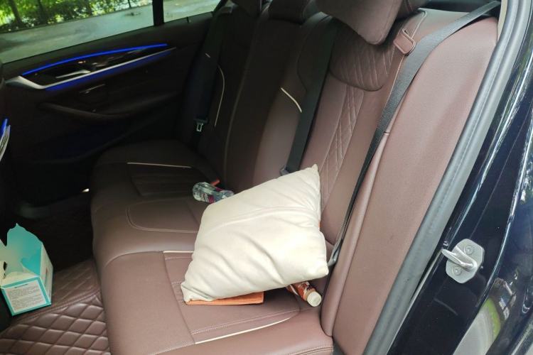 Used BMW 5 Series 2022 Second Facelift 525Li Luxury Package Left Rear Seat