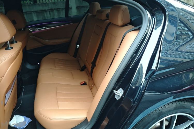 Used BMW 5 Series 2022 Second Facelift 525i M Sport Package Left Rear Seat