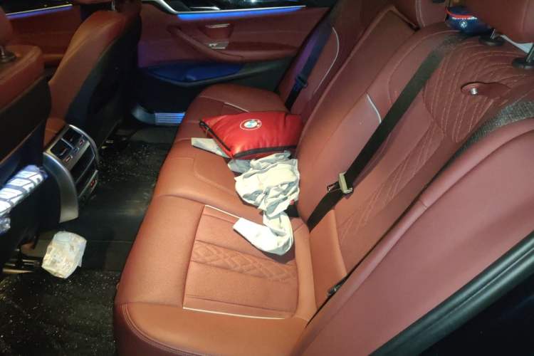 Used BMW 5 Series 2022 Restyled 525Li M Sport Package Left Rear Seat