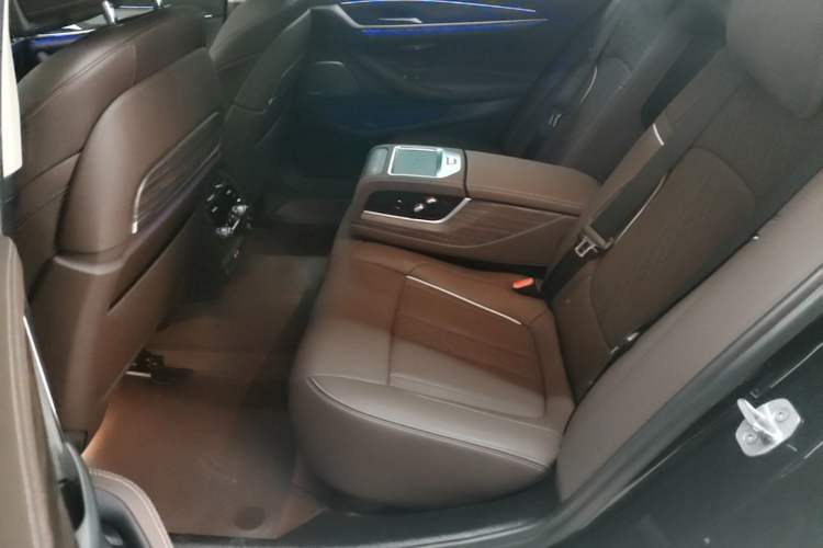 Used BMW 5 Series 2022 Second Facelift 530Li Luxury Edition Premium Package Left Rear Seat