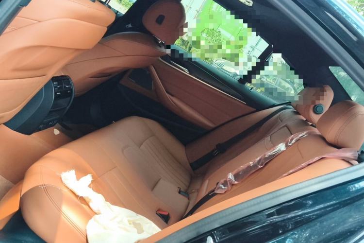 Used BMW 5 Series 2022 Second Facelift 530i M Sport Package Left Rear Seat